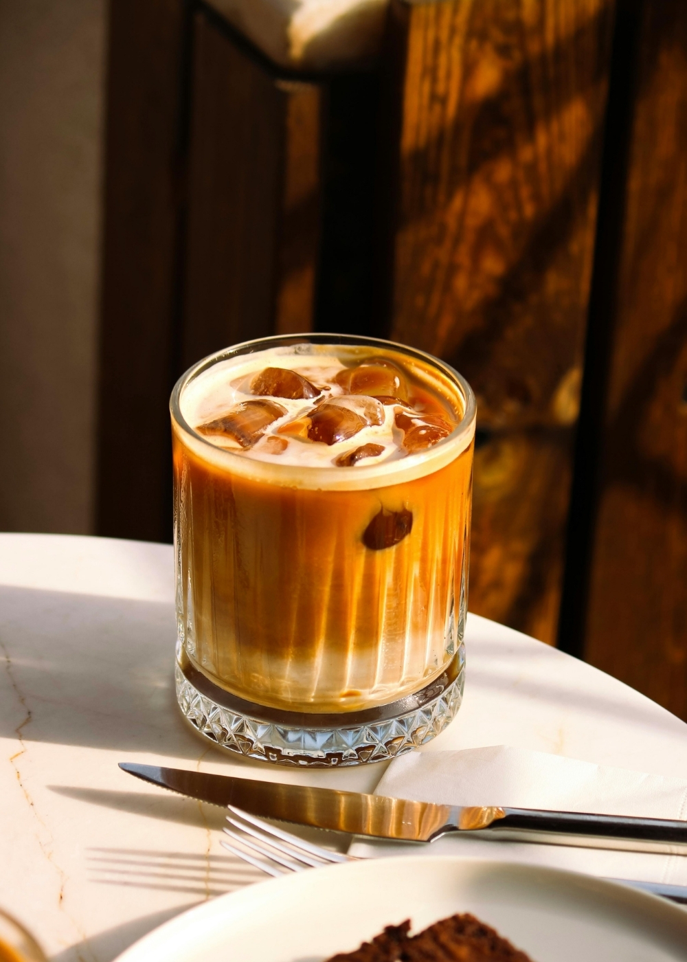 Iced Salted Caramel Latte