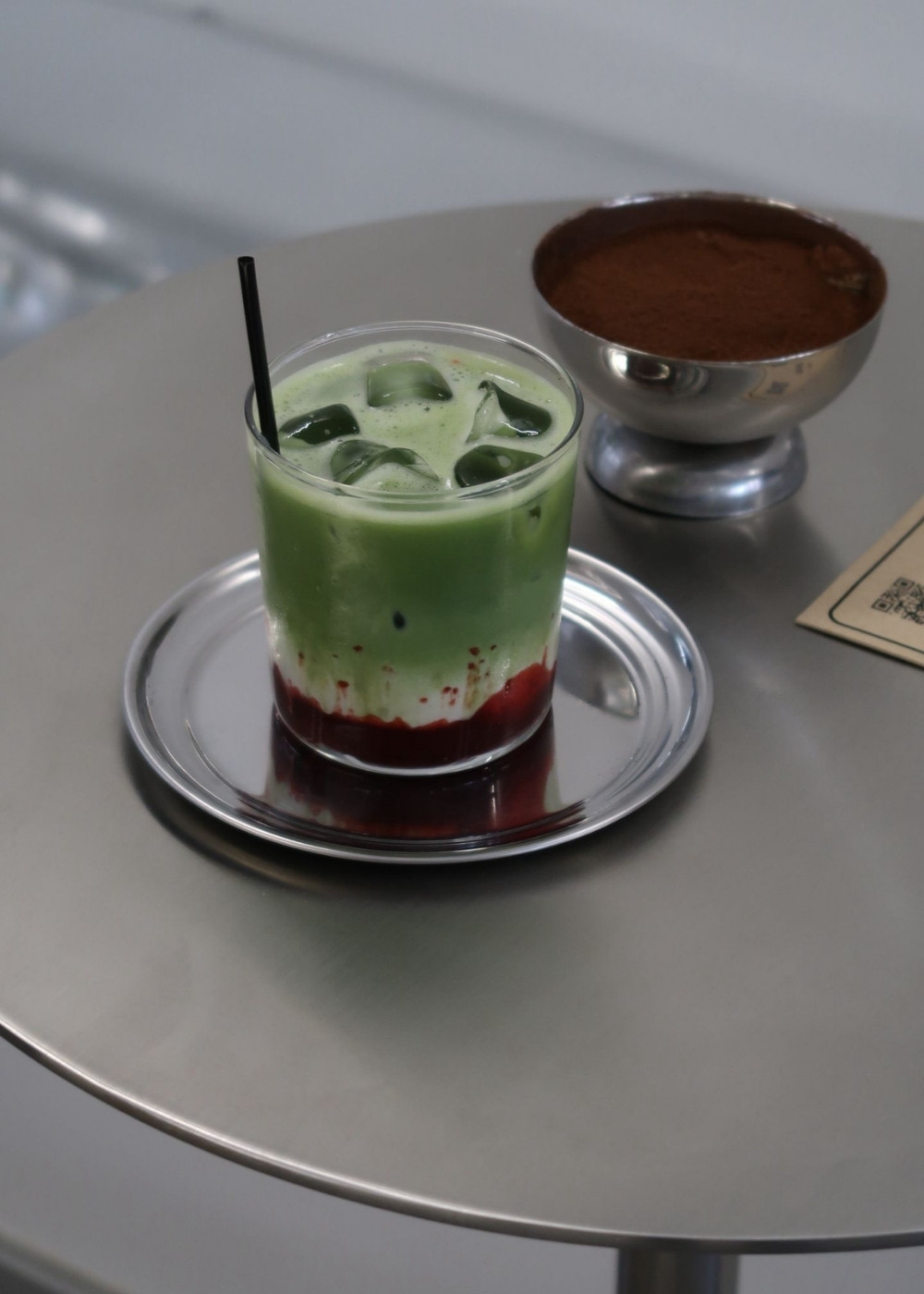 Iced Raspberry Matcha